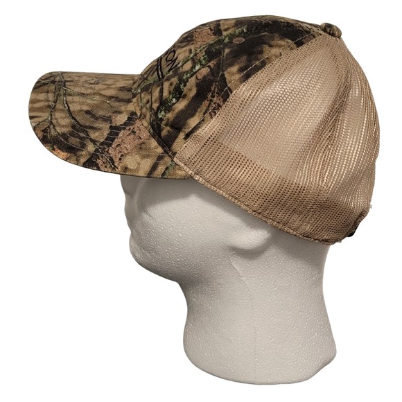 Port Authority Cyncon Unisex Brown‎ Black Camo Adjustable Snapback Trucker Cap - Picture 3 of 7